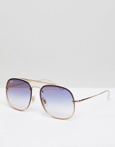 Солнцезащитные очки-авиаторы Ray-Ban 0RB3583N - Золотой