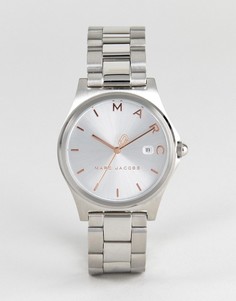 Серебристые часы Marc Jacobs MJ3583 Henry - 36 мм - Серебряный
