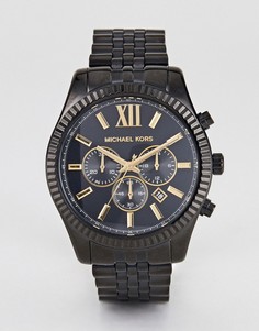 Черные наручные часы Michael Kors MK8603 Lexington 44 мм - Черный