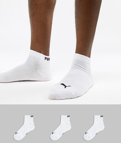 3 пары белых носков Puma 271080001300 - Белый