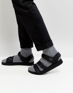 Черные сандалии с ремешками ASOS - Черный