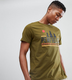 Эксклюзивная зеленая футболка с логотипом Penfield - Зеленый