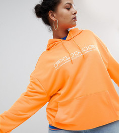 Худи яркого оранжевого цвета Puma эксклюзивно для ASOS Plus - Оранжевый