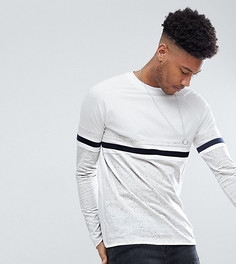 Свободный лонгслив с рукавами реглан ASOS DESIGN Tall - Белый