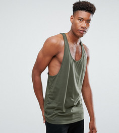 Зеленая майка-борцовка ASOS TALL - Зеленый