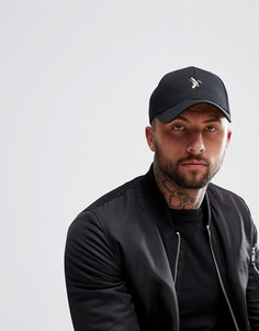 Черная бейсболка с вышивкой бананов ASOS - Черный