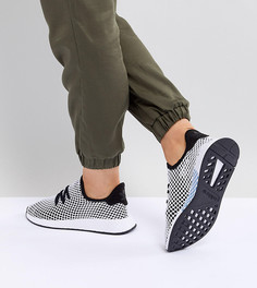 Черно-серые кроссовки adidas Originals Deerupt Runner - Черный