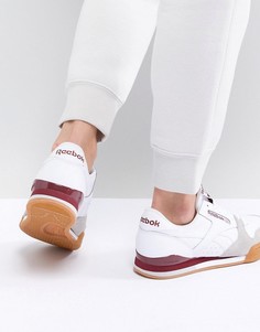 Бело-красные кроссовки Reebok Classic Phase 1 Pro - Белый