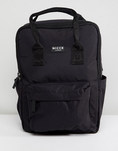 Черный рюкзак в стиле ретро Nicce London - Черный