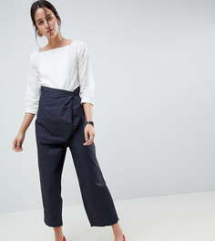 Повседневные брюки с поясом ASOS DESIGN - Бесцветный