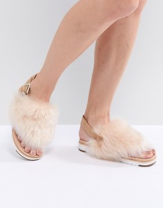 Бежевые сандалии UGG Holly - Бежевый