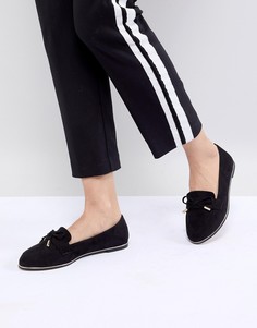 Туфли на плоской подошве ASOS DESIGN Mossy - Черный