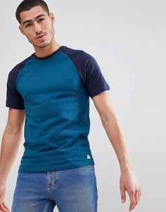 Темно-синяя футболка с рукавами реглан Jack Wills Verwood - Темно-синий
