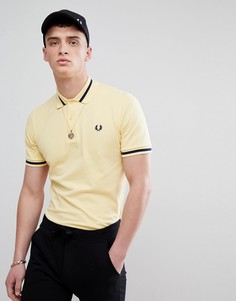 Поло с контрастной отделкой Fred Perry REISSUES - Желтый