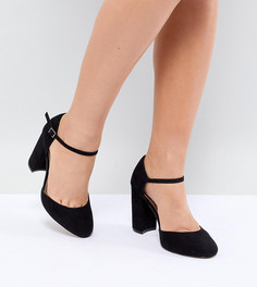 Туфли для широкой стопы на каблуке ASOS DESIGN - Черный