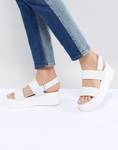 Сандалии на плоской платформе Steve Madden Rachel - Белый