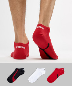 3 пары красных спортивных носков Puma 201203001852 - Красный