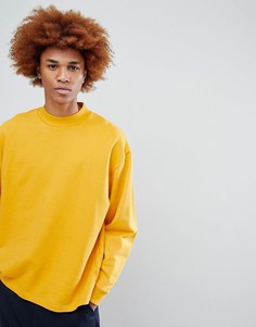 Желтый оверсайз-свитшот ASOS - Желтый