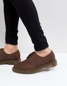 Туфли с 3 парами люверсов Dr.Martens Original 11838201 - Коричневый