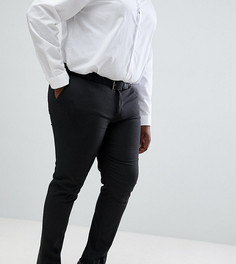 Темно-серые брюки скинни ASOS DESIGN Plus - Серый