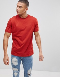 Оранжевая свободная футболка ASOS DESIGN - Красный