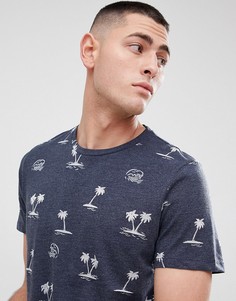 Футболка с принтом Jack &amp; Jones Originals - Темно-синий