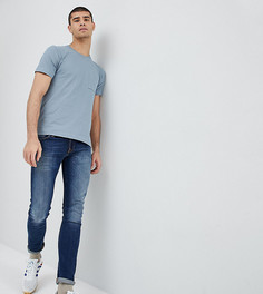 Синяя футболка Nudie Jeans Co Kurt - Синий