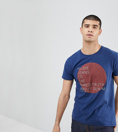 Футболка с логотипом Nudie Jeans Co Anders - Темно-синий