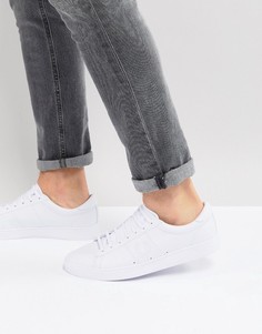 Белые кожаные кроссовки Fred Perry Spencer - Белый