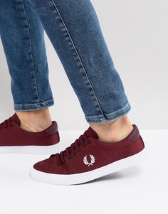 Красные кроссовки Fred Perry Underspin - Красный