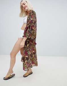 Туника с широкими рукавами Monki - Мульти