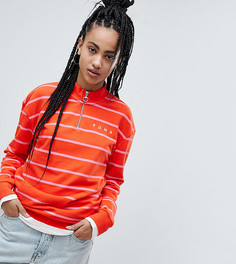 Розовый свитшот на молнии в полоску Puma эксклюзивно для ASOS - Розовый