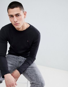 Черный лонгслив Tommy Jeans - Черный
