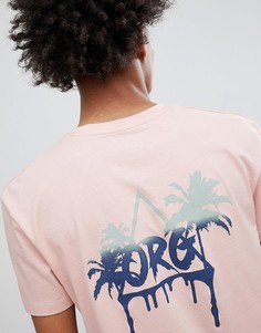 Футболка с принтом Jack &amp; Jones Originals - Розовый