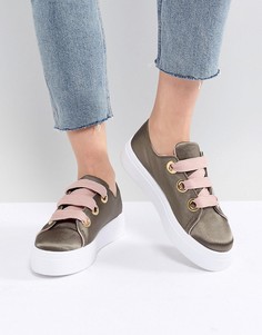 Кроссовки на шнуровке ASOS DESIGN Daxton - Зеленый
