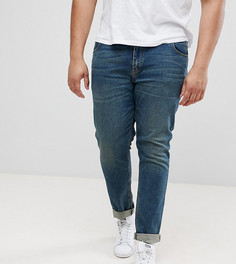 Темные джинсы скинни ASOS DESIGN Plus - Синий