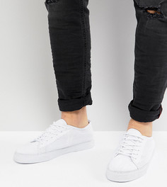 Белые кеды для широкой стопы на шнуровке ASOS - Белый