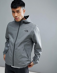 Серая водонепроницаемая меланжевая куртка с капюшоном The North Face Millerton - Серый