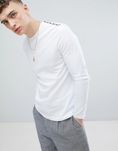 Белый лонгслив Aquascutum Southport - Белый