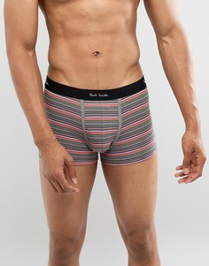 Розовые боксеры-брифы в полоску Paul Smith - Розовый