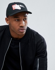 Черная футболка с логотипом Diesel - Черный