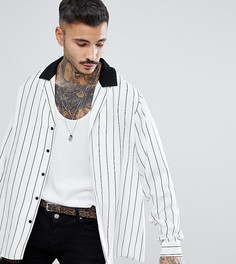 Рубашка классического кроя в полоску Reclaimed Vintage Inspired - Белый