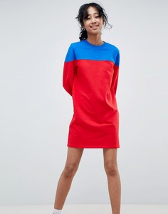Трикотажное платье в стиле колор блок ASOS DESIGN - Мульти