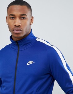 Синяя спортивная куртка Nike N98 861648-455 - Синий