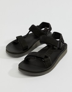 Кожаные сандалии Teva Original Universal Premier - Черный