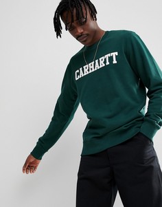 Зеленый свитшот Carhartt WIP - Зеленый