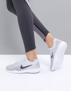 Мятно-серые кроссовки Nike Training Tr Flyknit - Серый