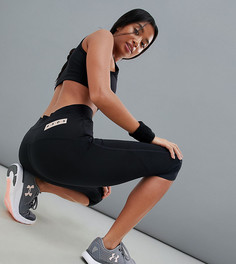 Укороченные спортивные леггинсы ASOS 4505 Petite - Черный