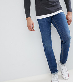 Темные джинсы узкого кроя ASOS TALL - Синий
