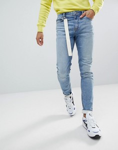 Светло-синие джинсы скинни ASOS - Синий